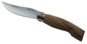 Coltello a Serramanico Bergamasco Codega Manico Noce