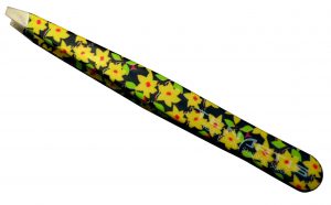 Pinzette per sopracciglia decorate