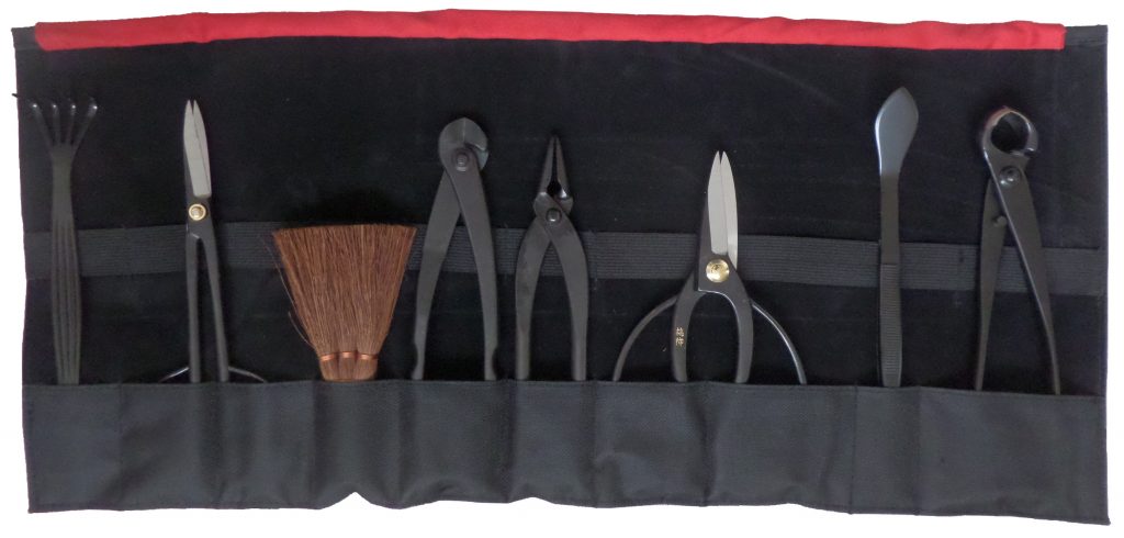 Set Utensili per Bonsai in Acciaio al Carbonio